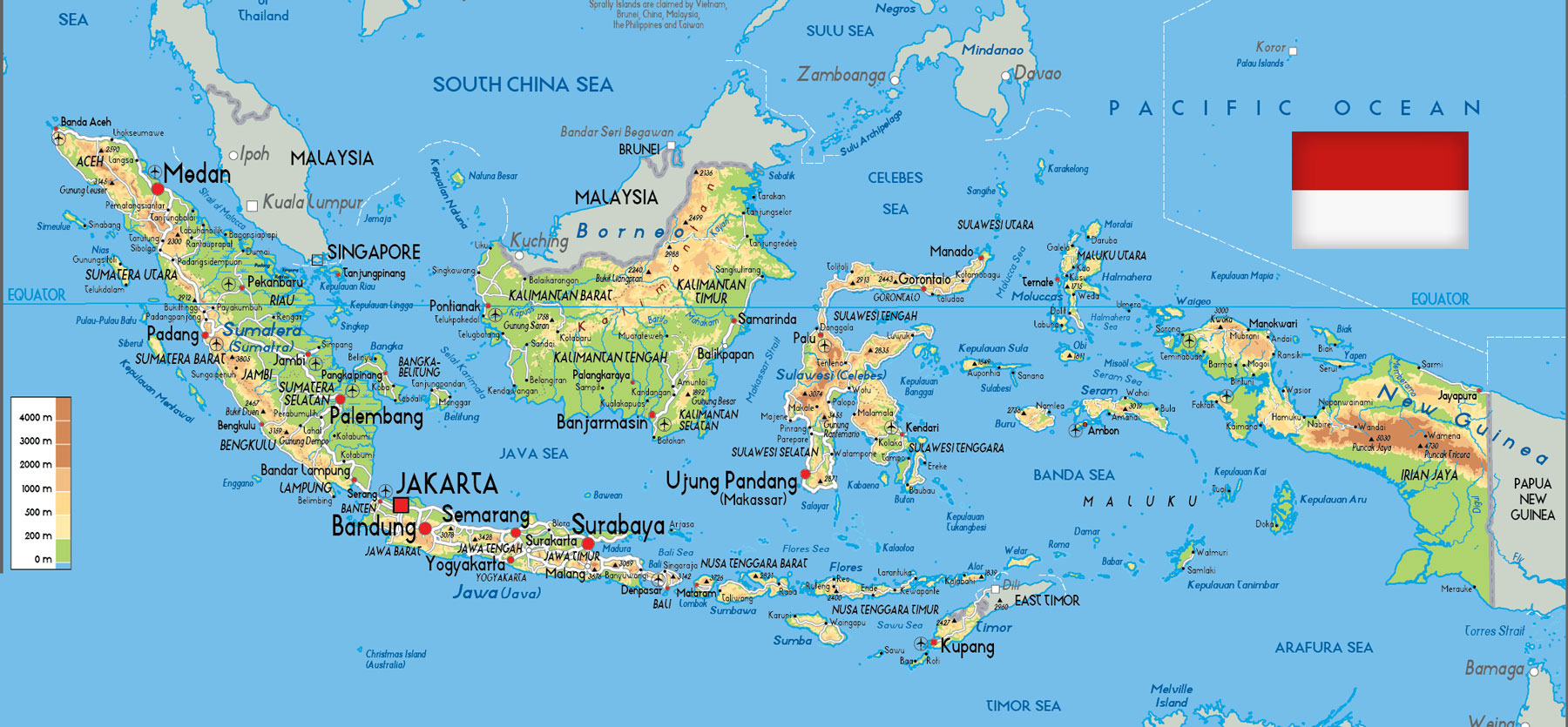 peta map indonesia
